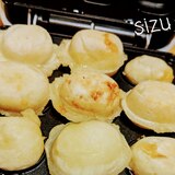 ベビーカステラメーカーで♪もちもちチーズボール